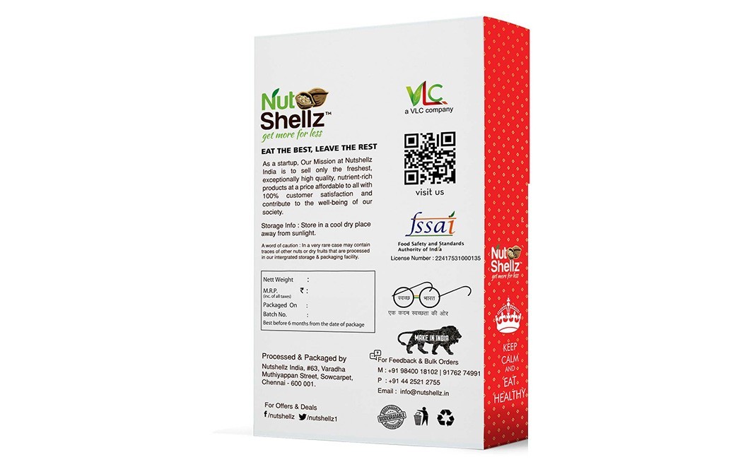 Nutshellz Cashew W-180    Box  900 grams